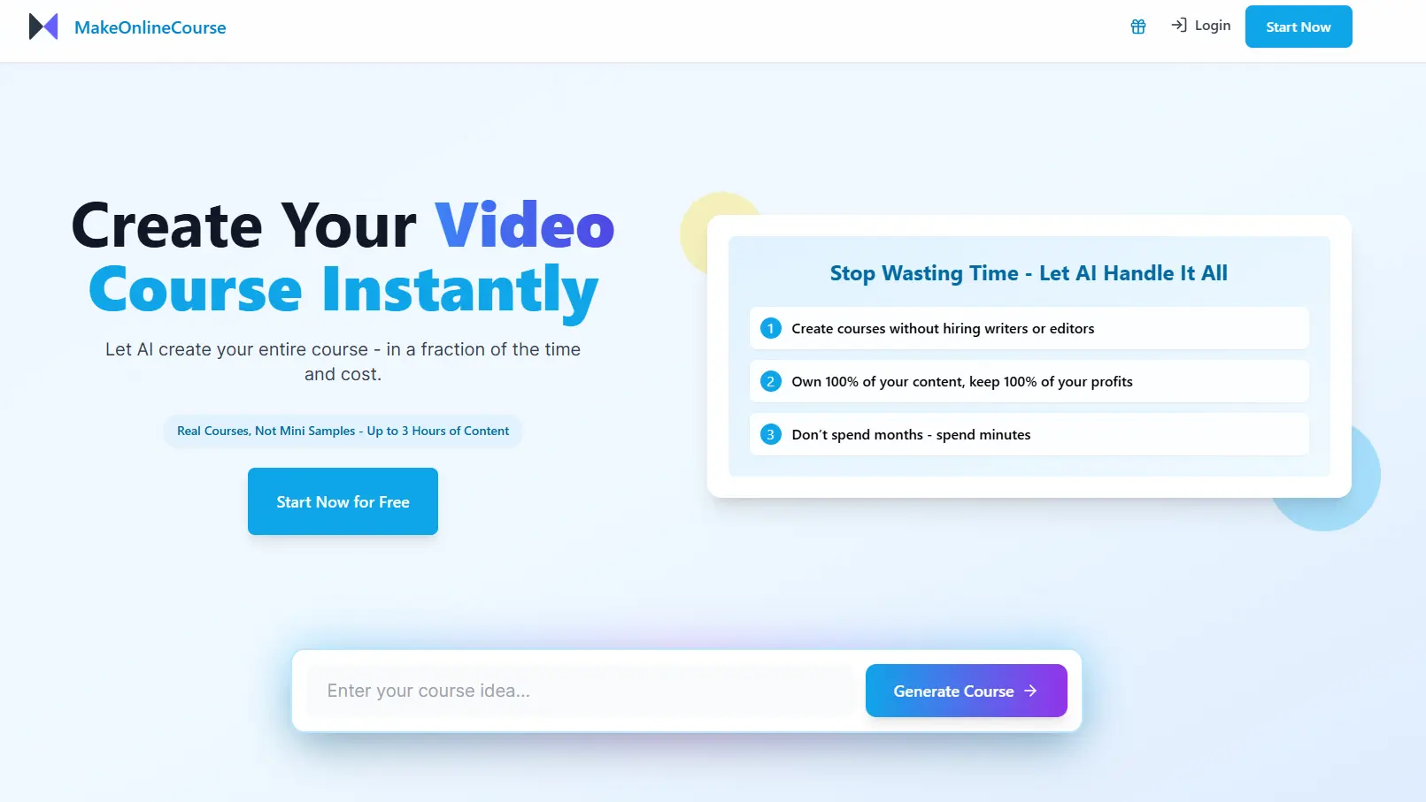 Screenshot 2 of MakeOnlineCourse