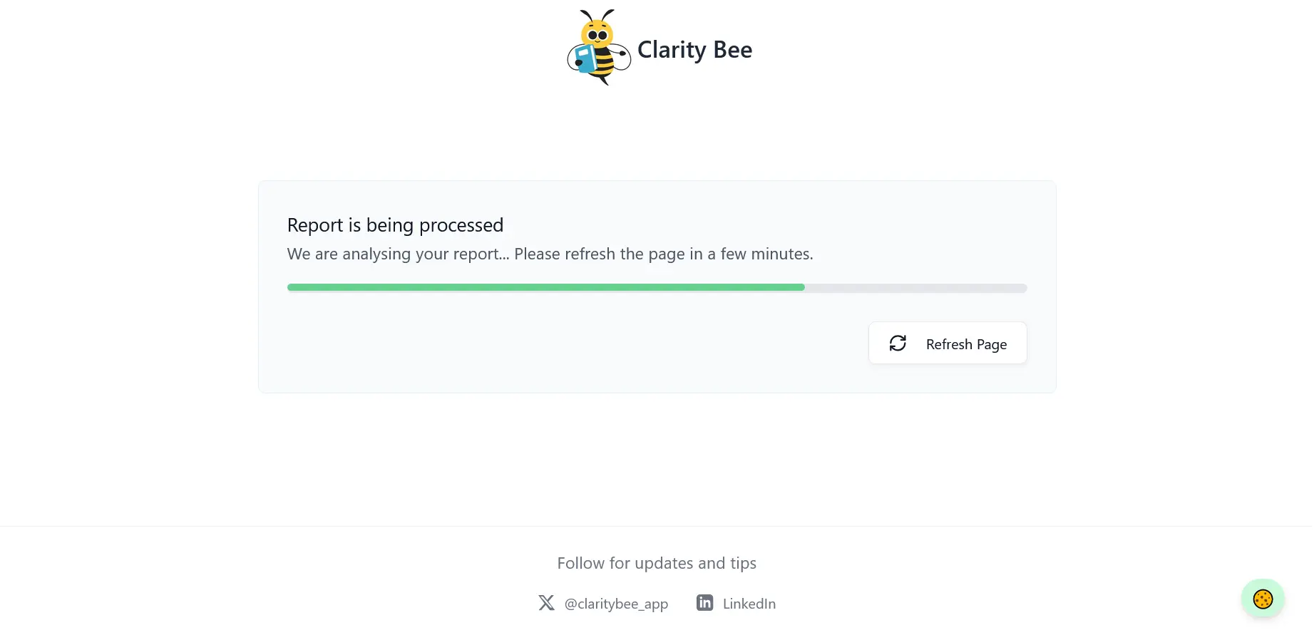 Screenshot 1 of ClarityBee