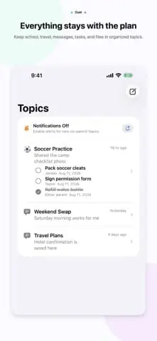 Screenshot 4 of Duet Co-parent Calendar