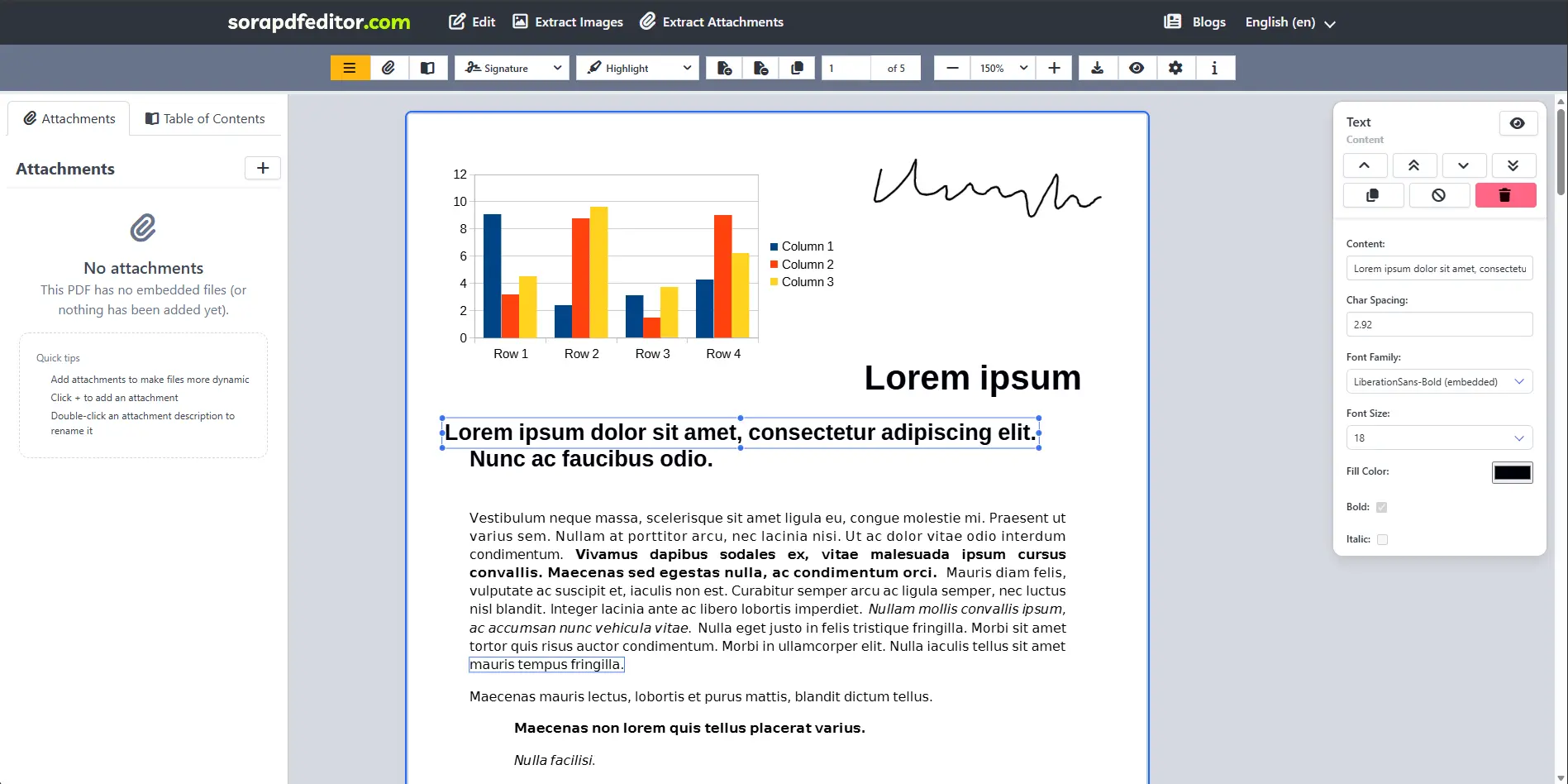 Screenshot 2 of sorapdfeditor.com