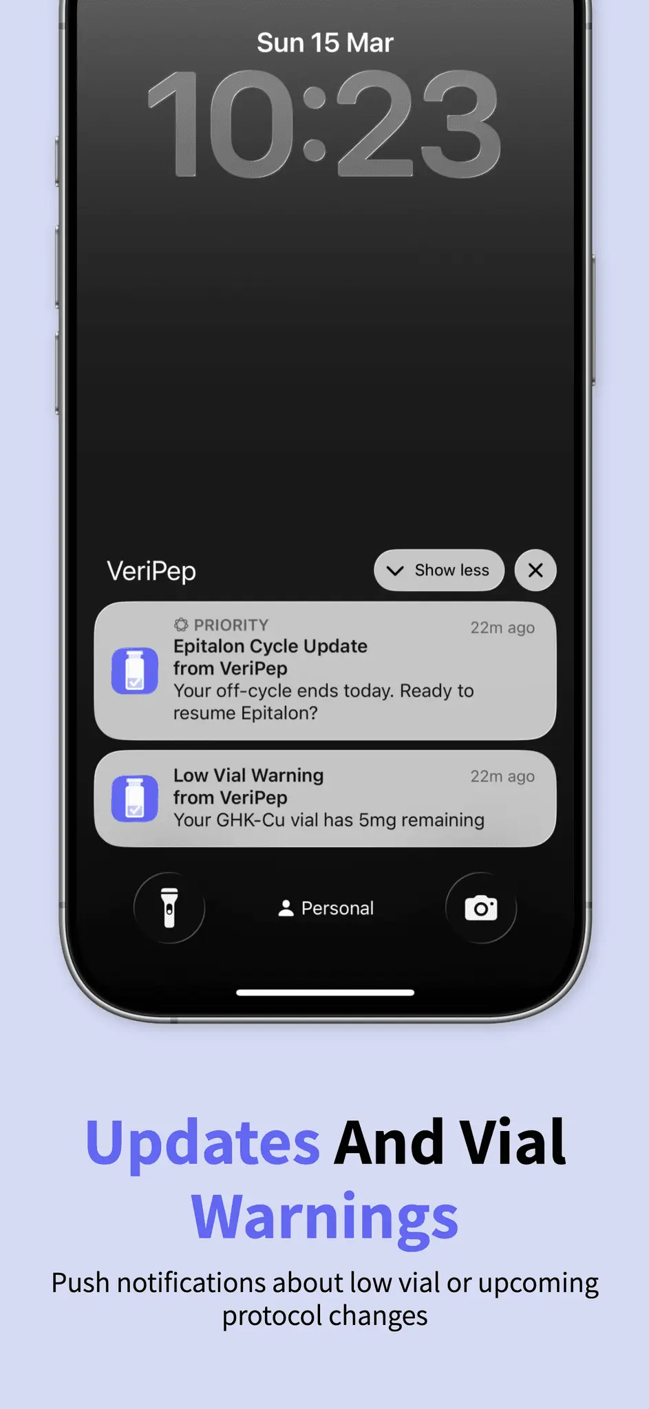 Screenshot 10 of VeriPep Tracker
