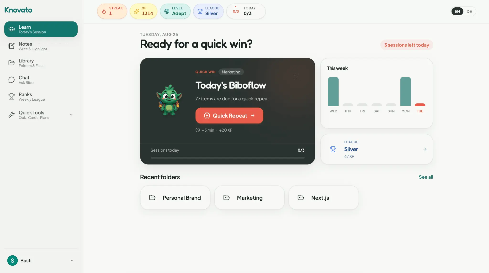 Screenshot 2 of Knovato