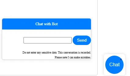 Screenshot 3 of CamsAI Chatbot
