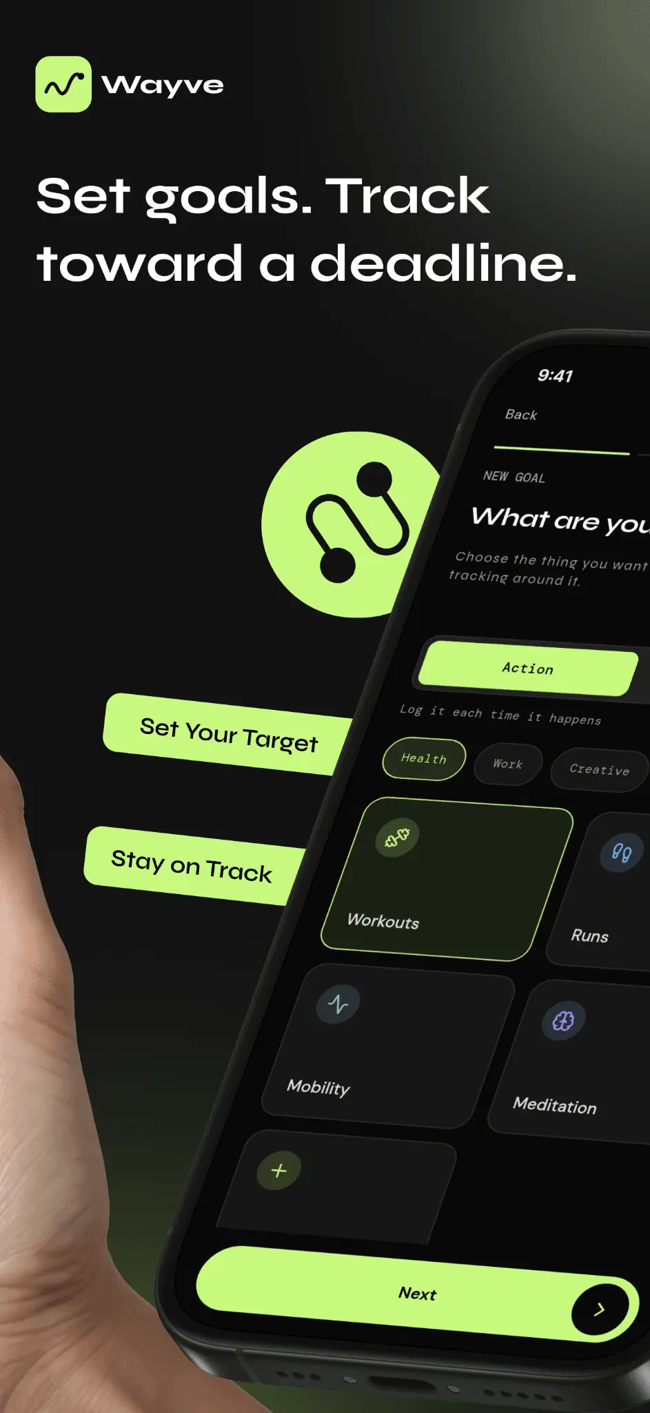 Screenshot 4 of Wayve: Goal & Deadline Tracker