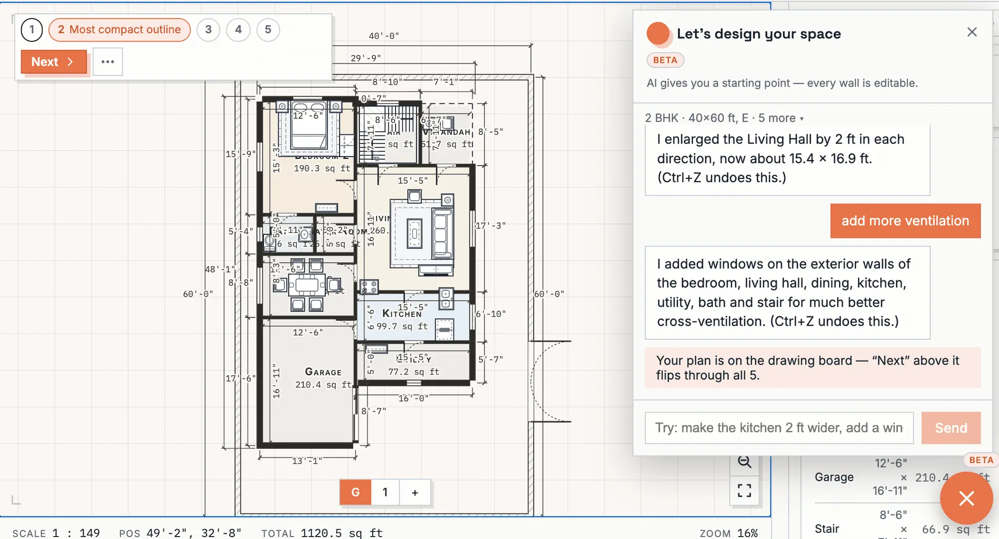 Screenshot 2 of HousePlanAI