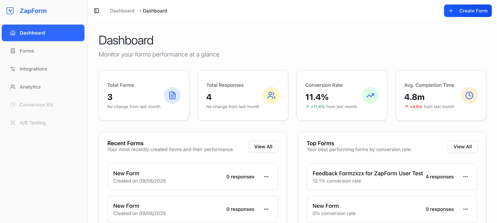 Screenshot 5 of ZapForm