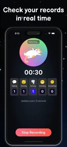 Screenshot 2 of SleepTalk: Snore Recorder App