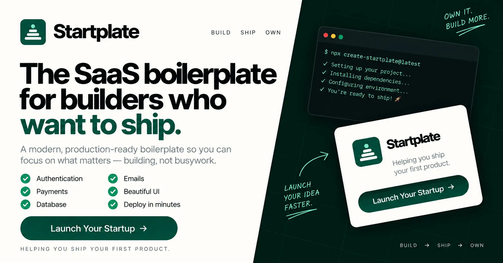 Screenshot 1 of Startplate