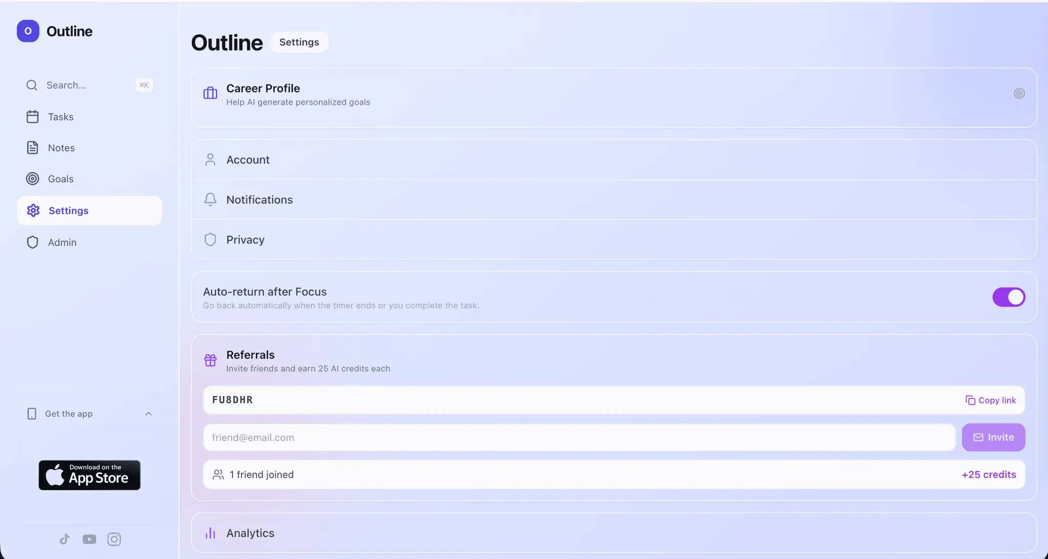 Screenshot 2 of Outline