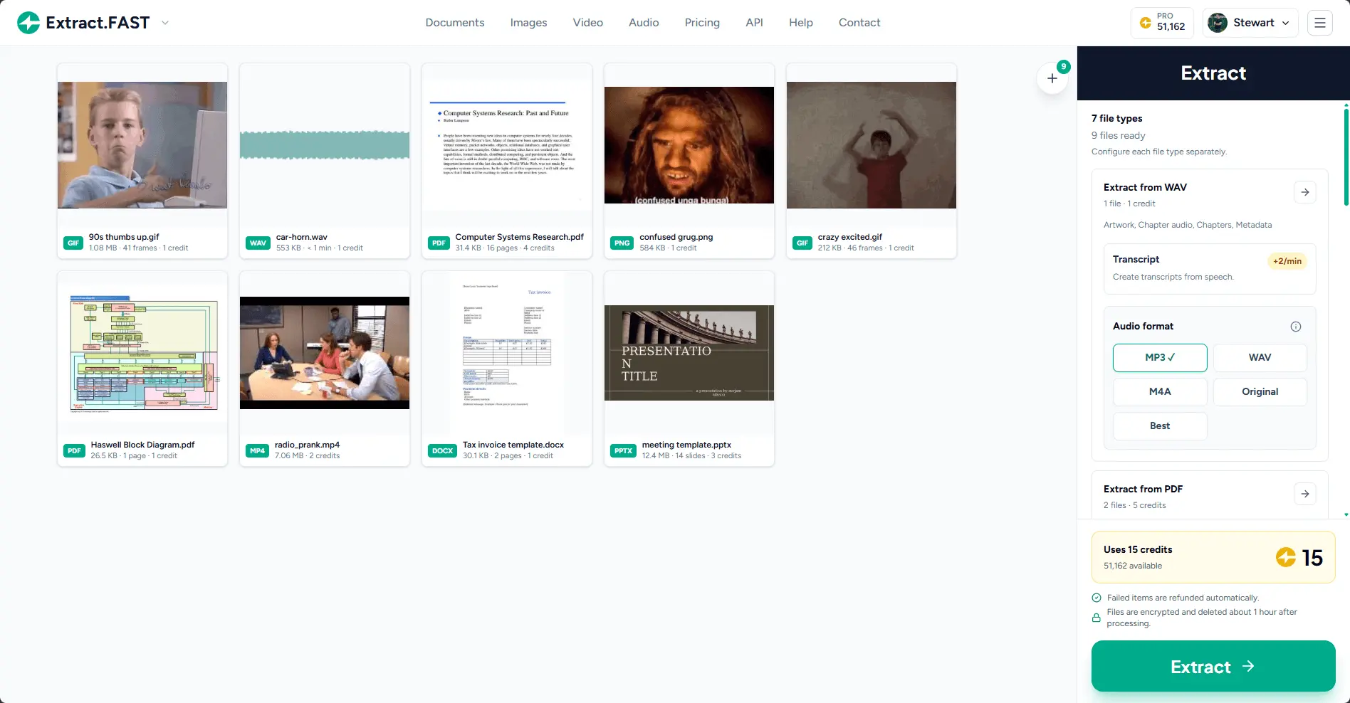 Screenshot 2 of Extract.FAST