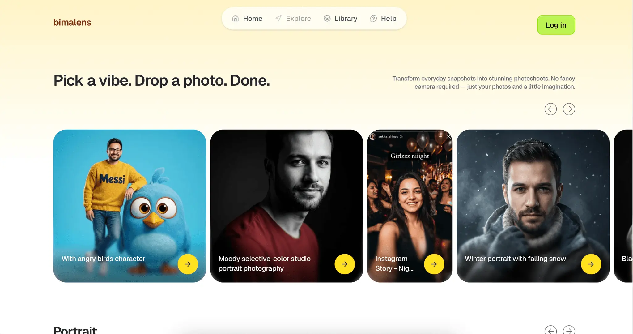 Screenshot 1 of BimaLens