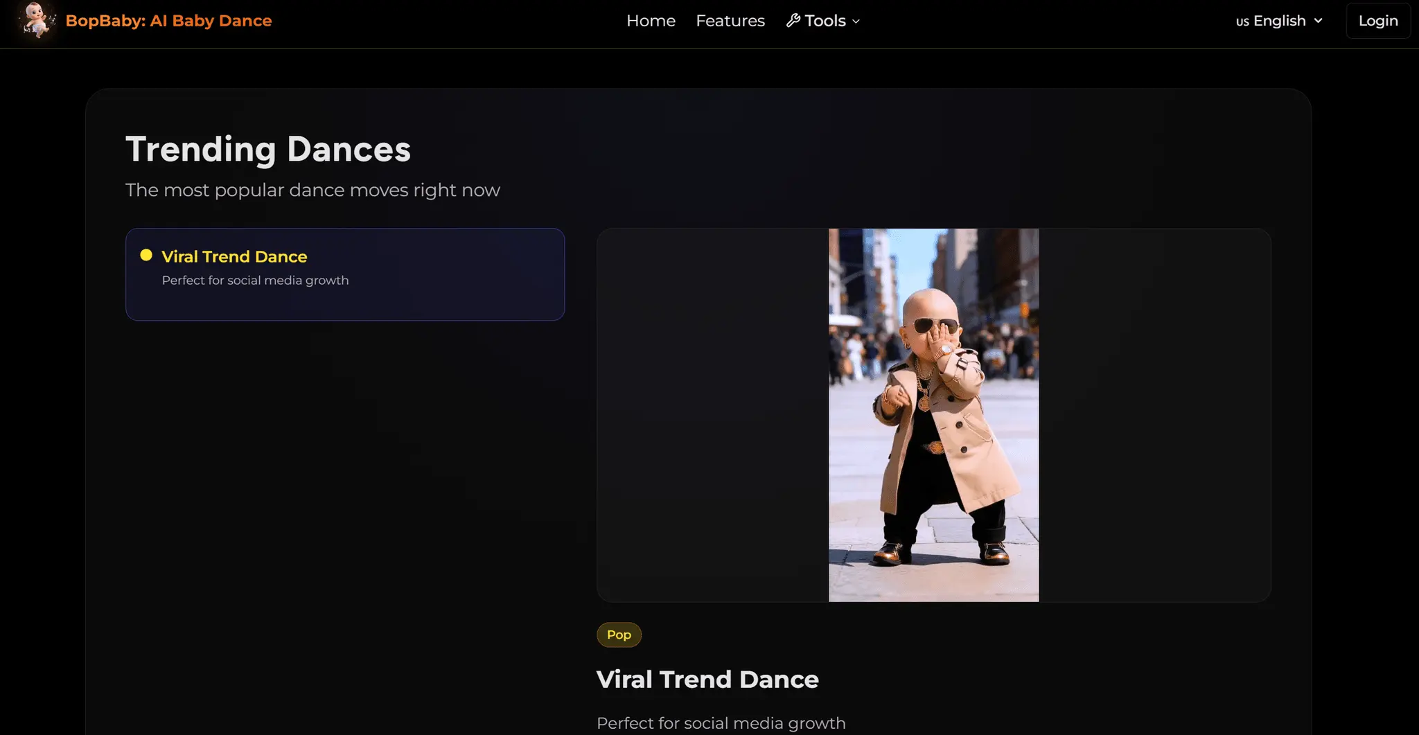 Screenshot 1 of AI Baby Dance Video Generator
