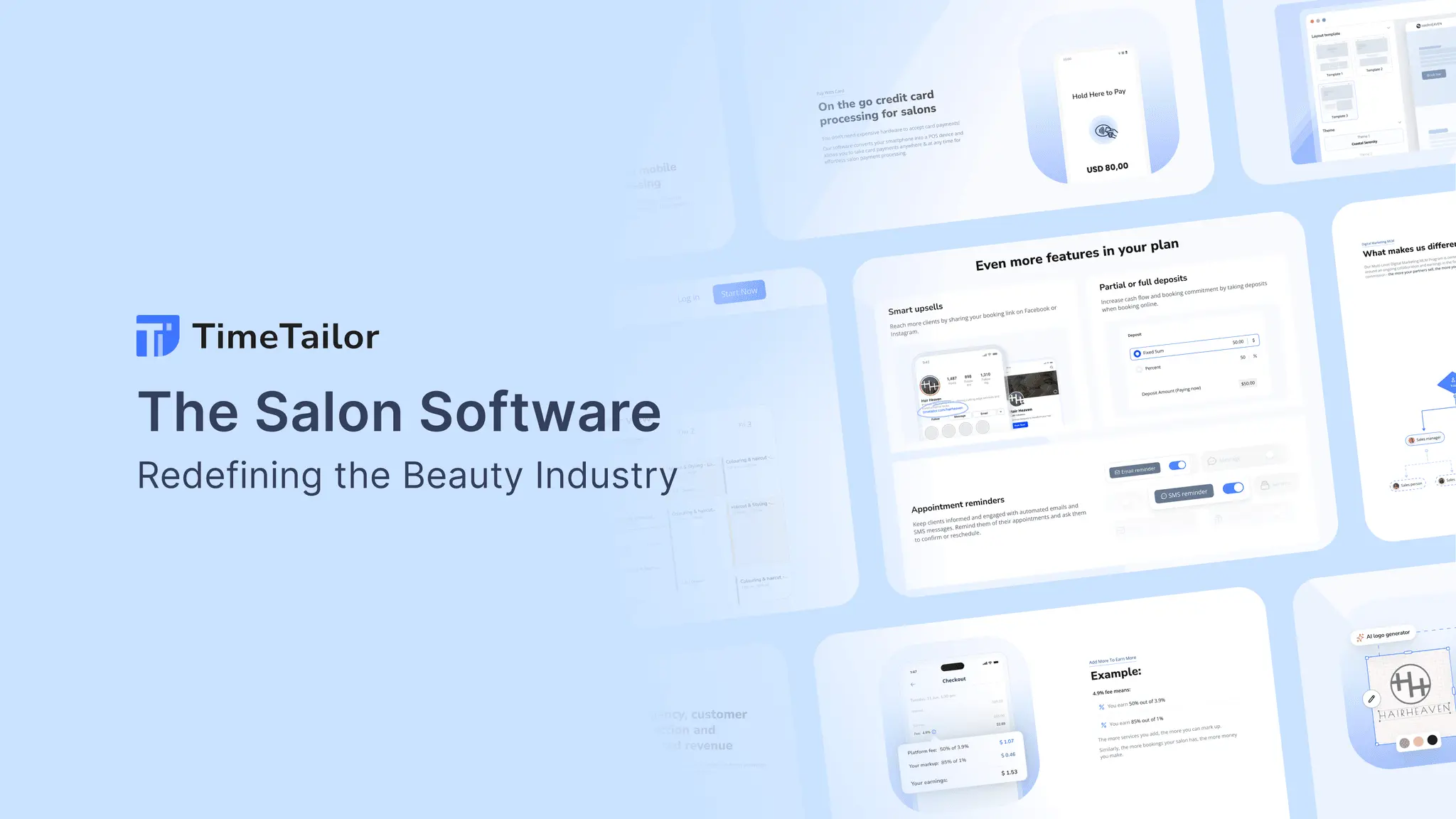 Screenshot 2 of TimeTailor Salon Software