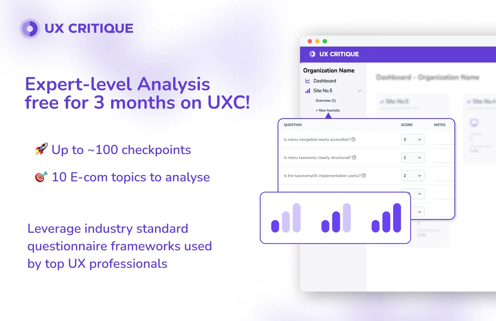 Screenshot 1 of UX Critique
