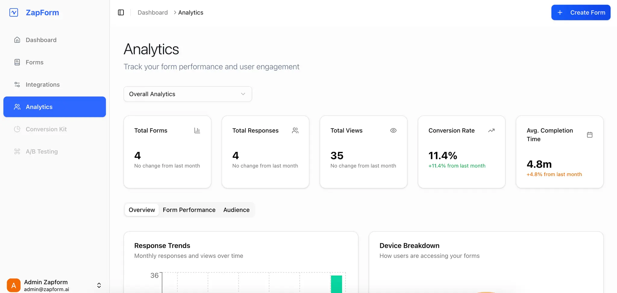 Screenshot 2 of ZapForm