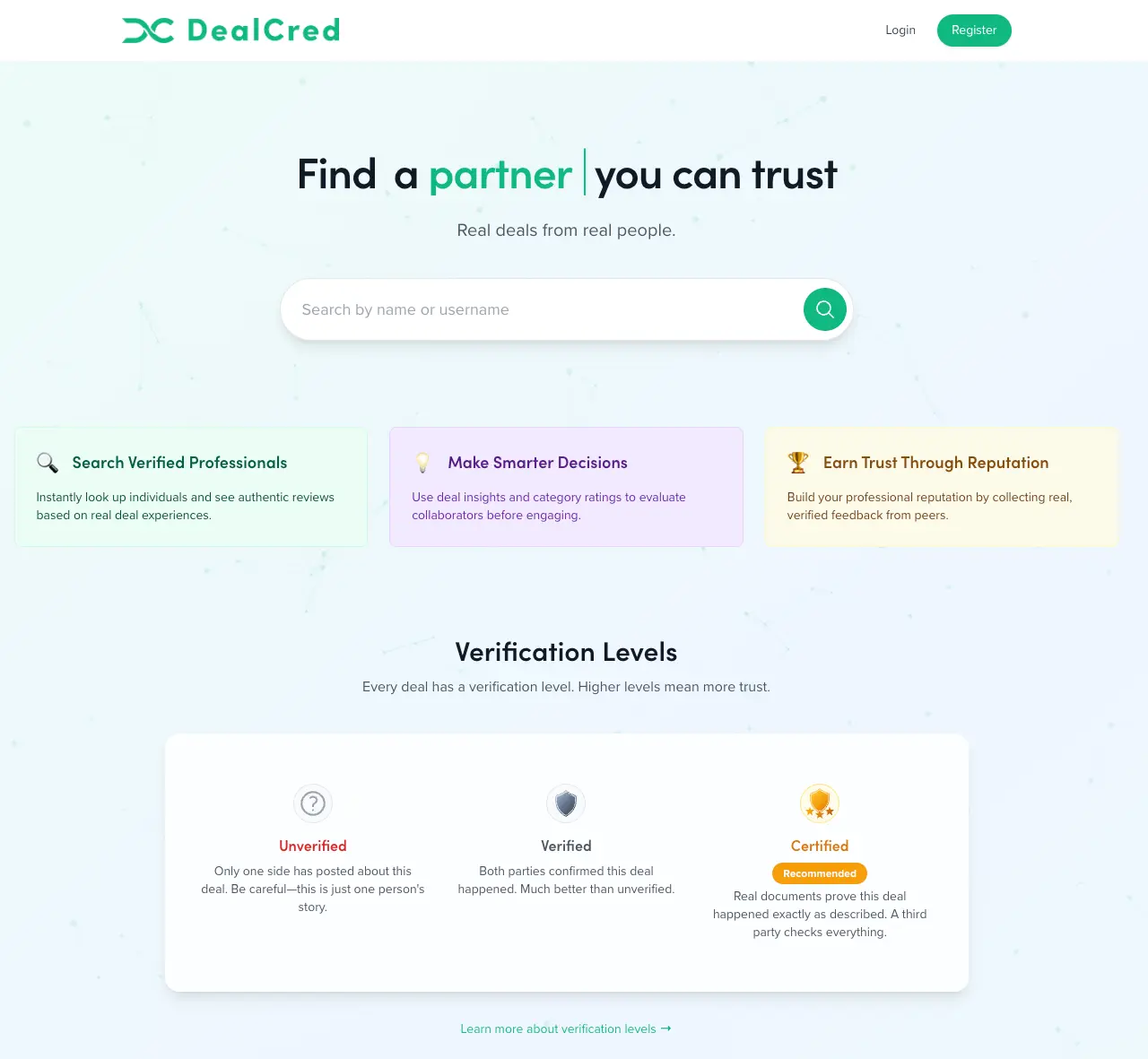 Screenshot 1 of Dealcred