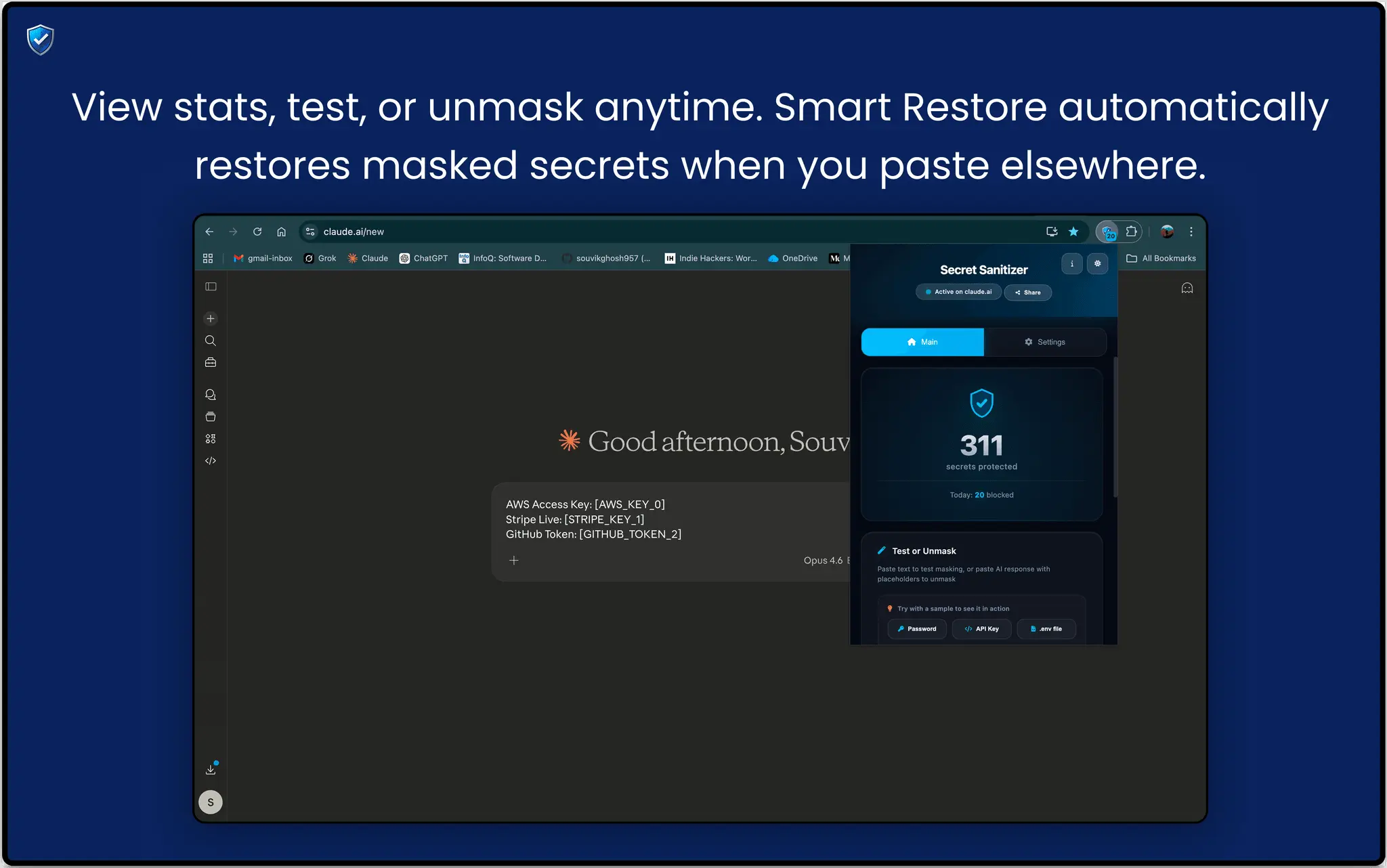 Screenshot 3 of Secret Sanitizer