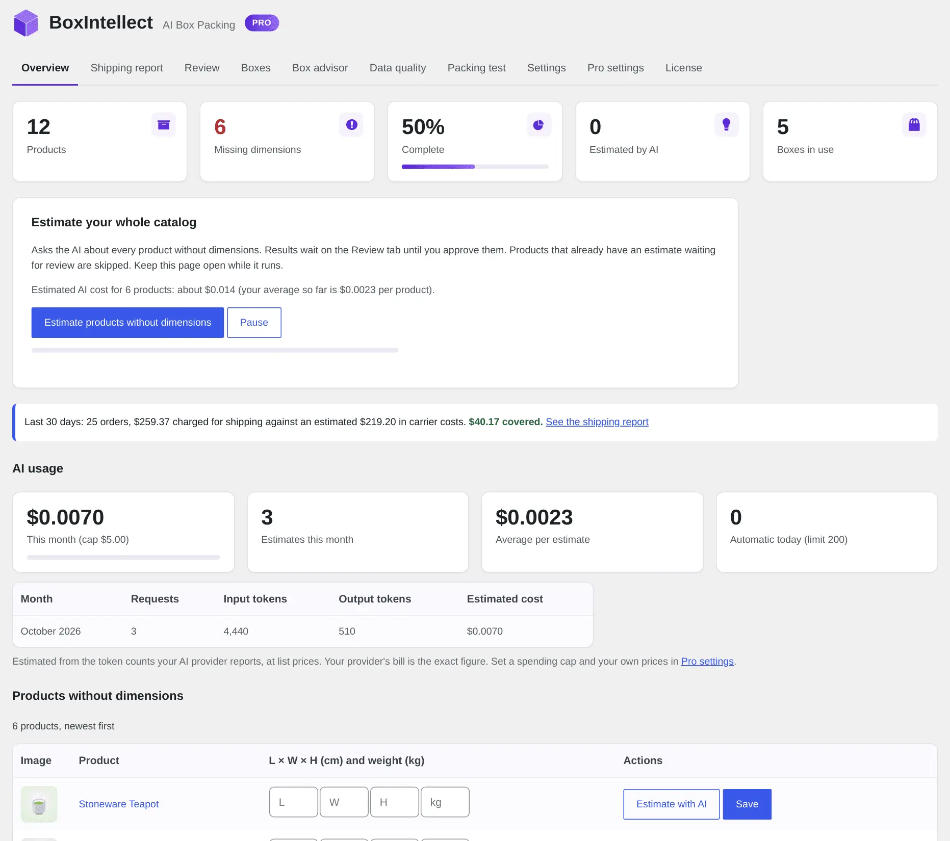 Screenshot 3 of BoxIntellect