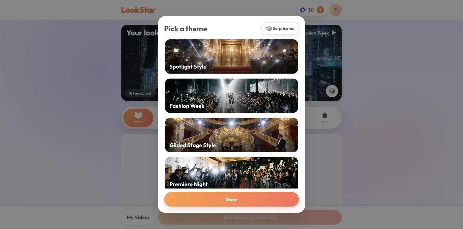 Screenshot 1 of LookStar