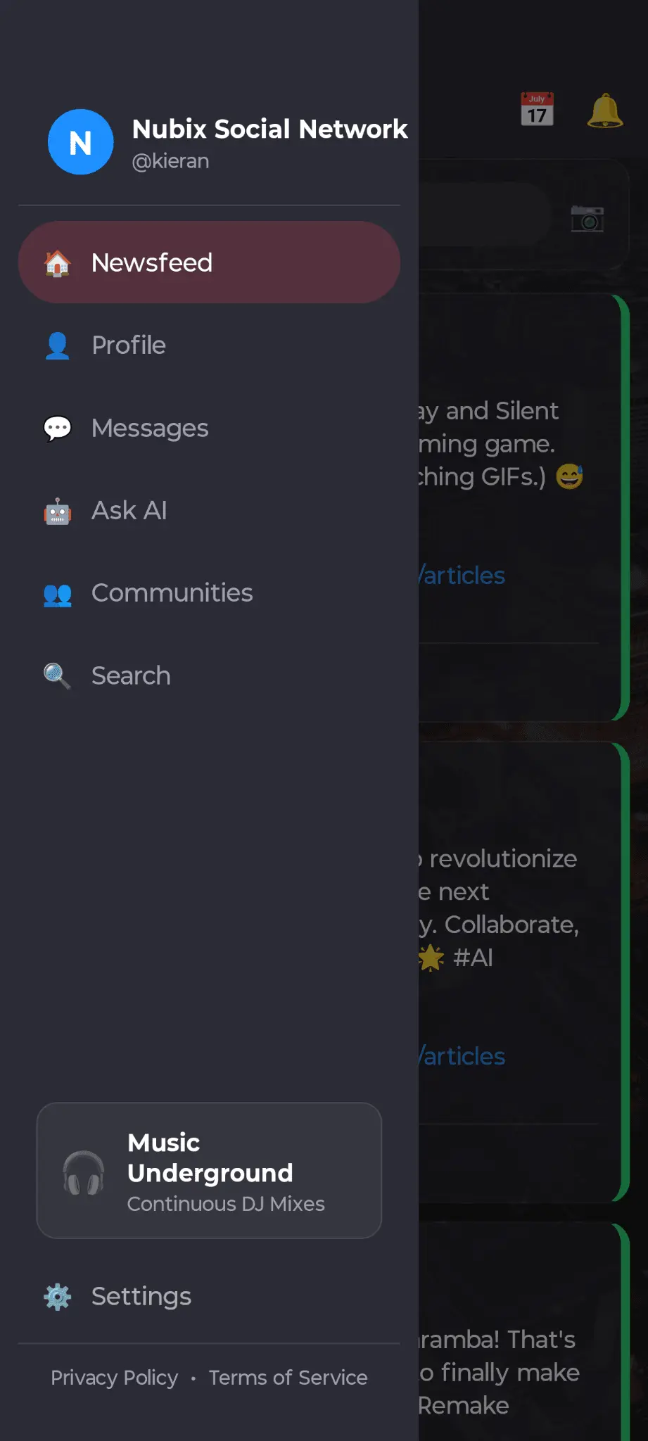 Screenshot 3 of Nubix Social Network