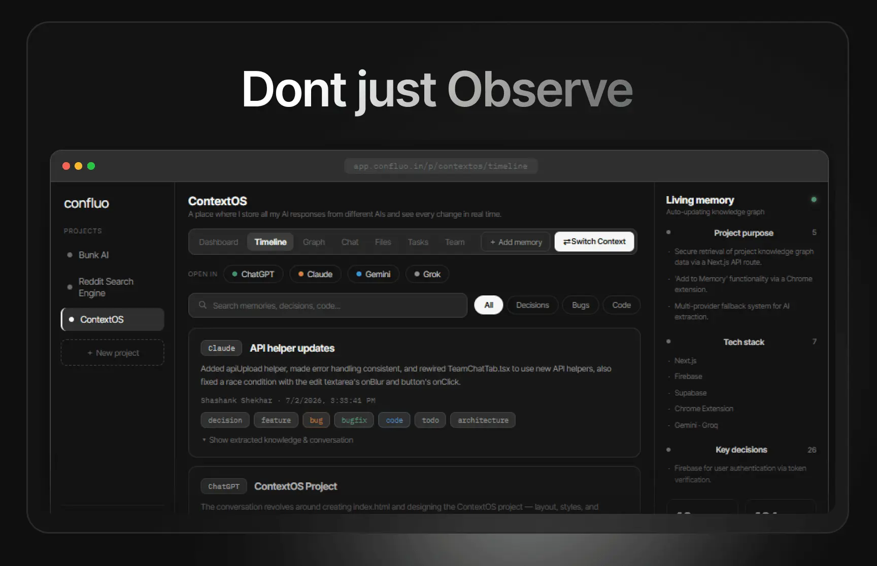 Screenshot 4 of Confluo