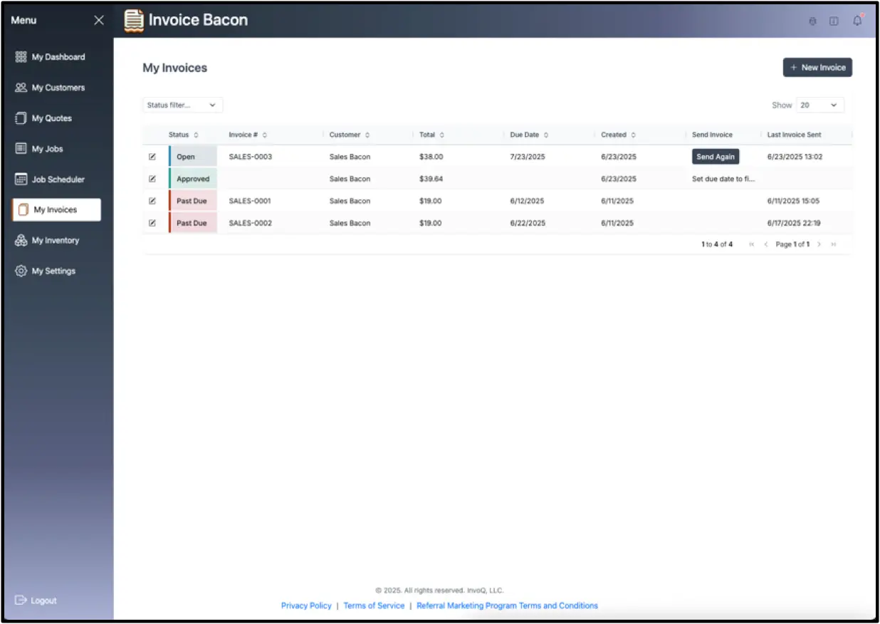 Screenshot 4 of Invoice Bacon