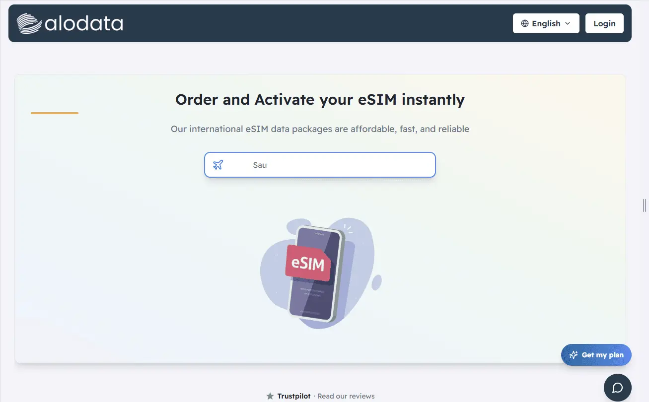 Screenshot 2 of alodata eSIM