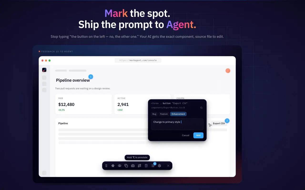 Screenshot 1 of Markagent
