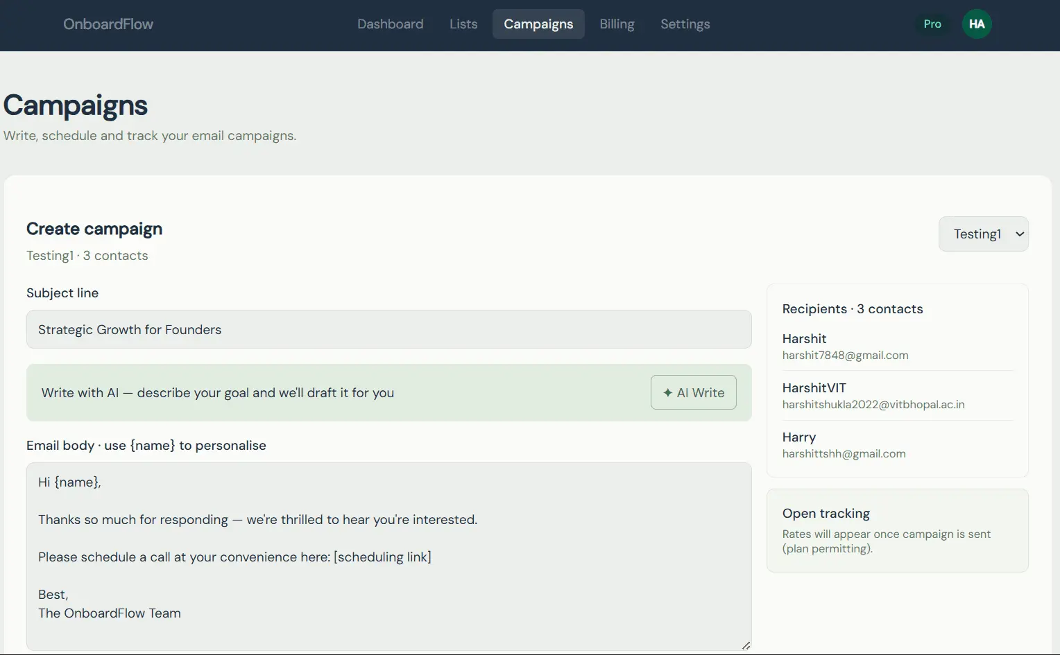 Screenshot 4 of Dripmetric