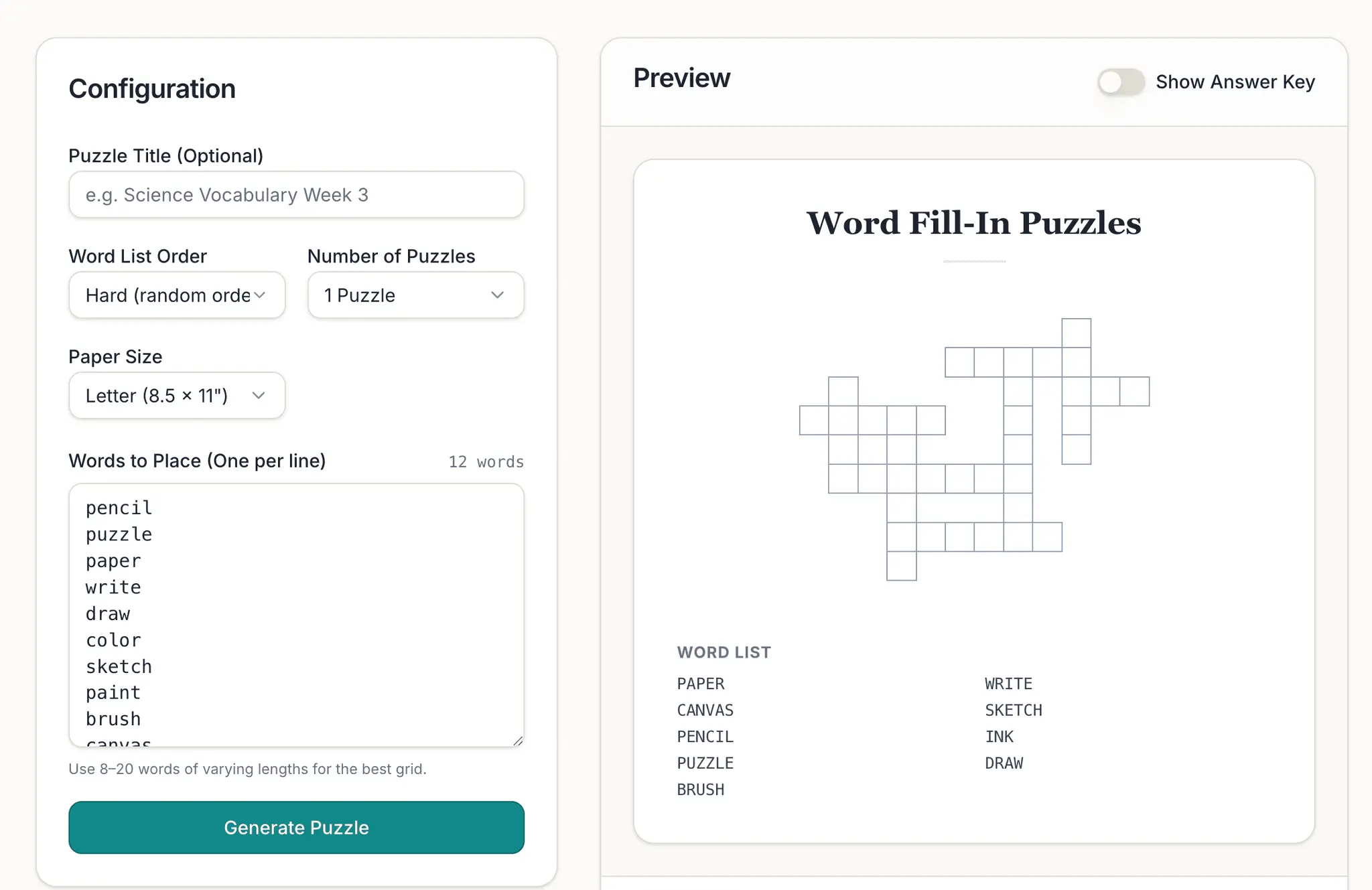 Screenshot 4 of PuzzlePage