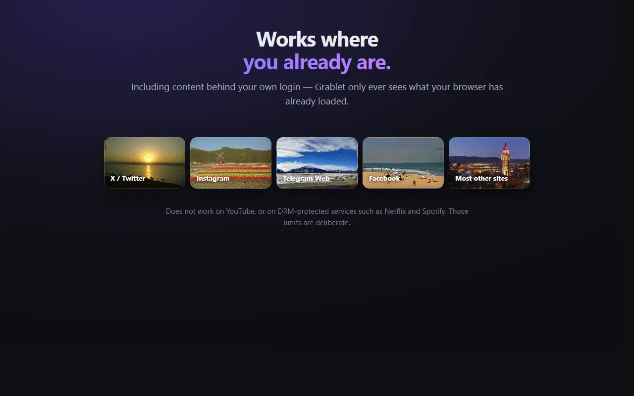 Screenshot 5 of Grablet
