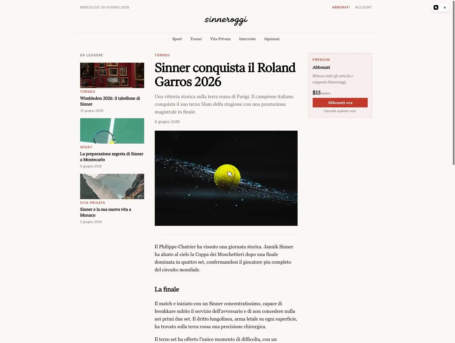 Screenshot 1 of Sinneroggi
