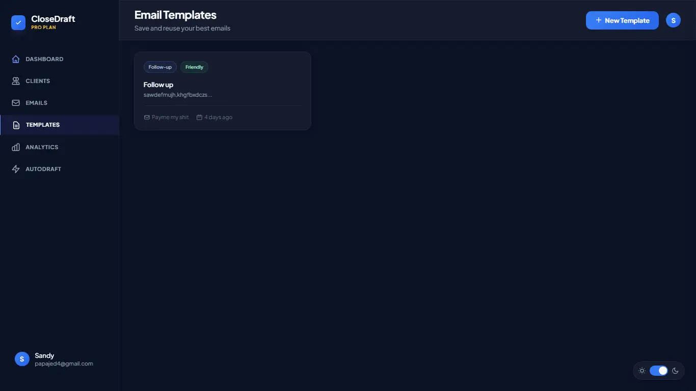 Screenshot 6 of CloseDraft