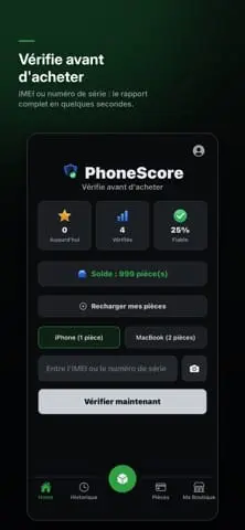 Screenshot 1 of PhoneScore