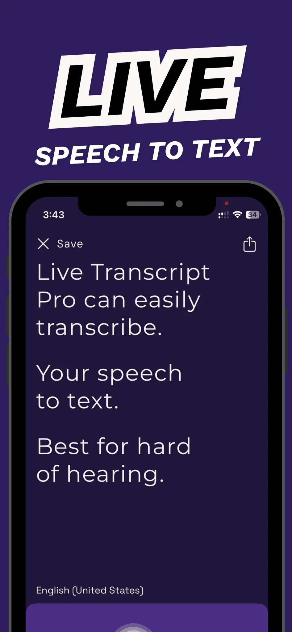 Screenshot 5 of Audio Transcription: iScribe