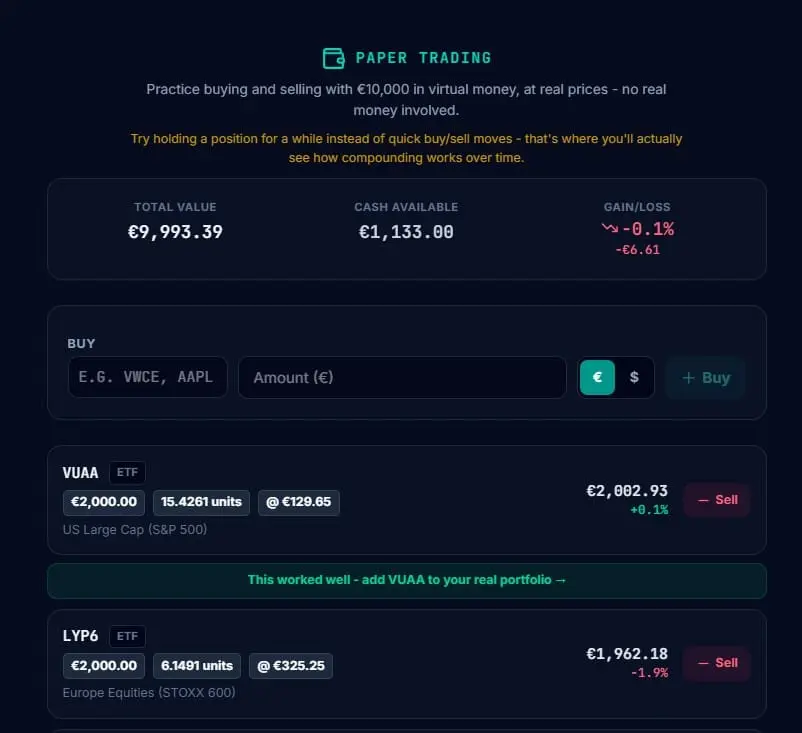 Screenshot 7 of SteadFolio