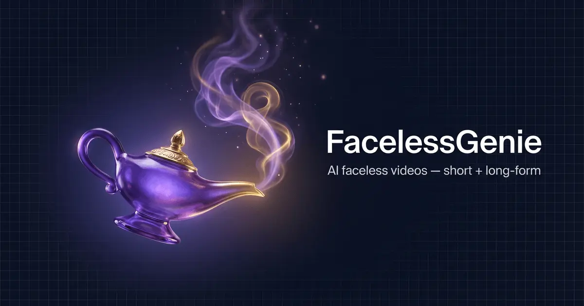 Screenshot 1 of FacelessGenie