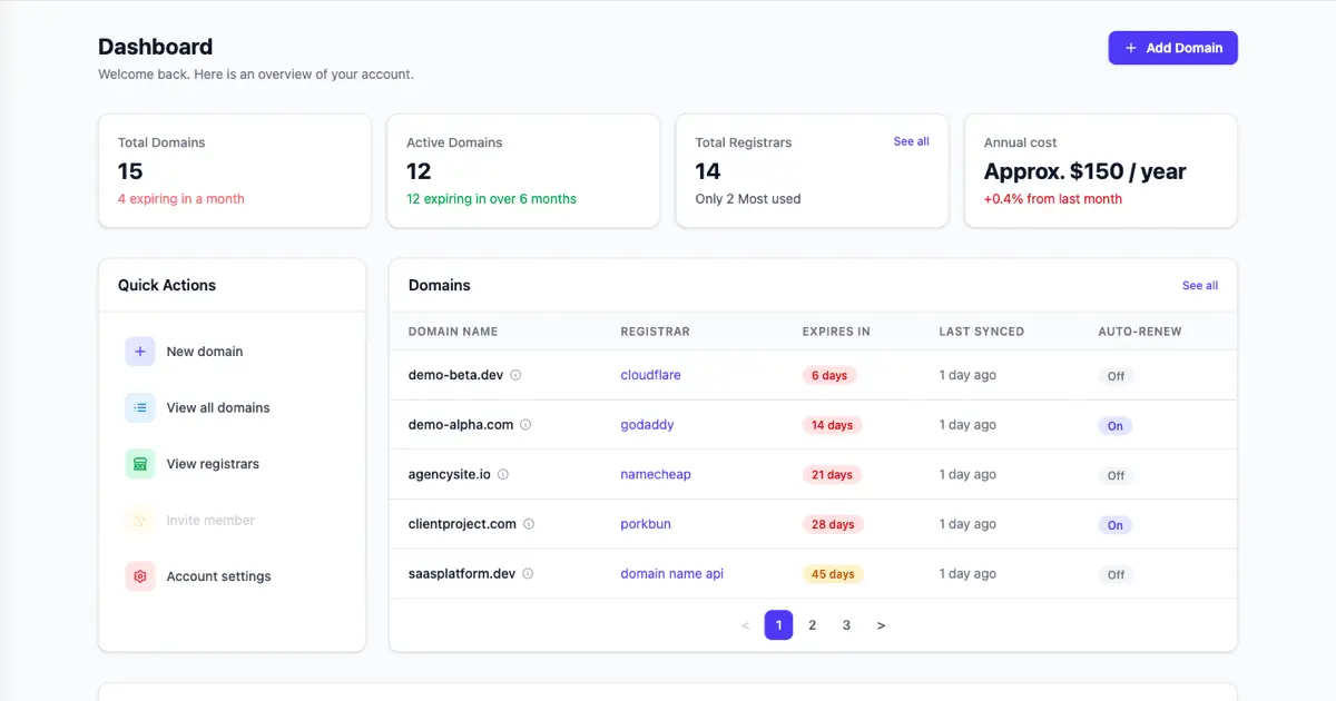 Screenshot 1 of Domainion