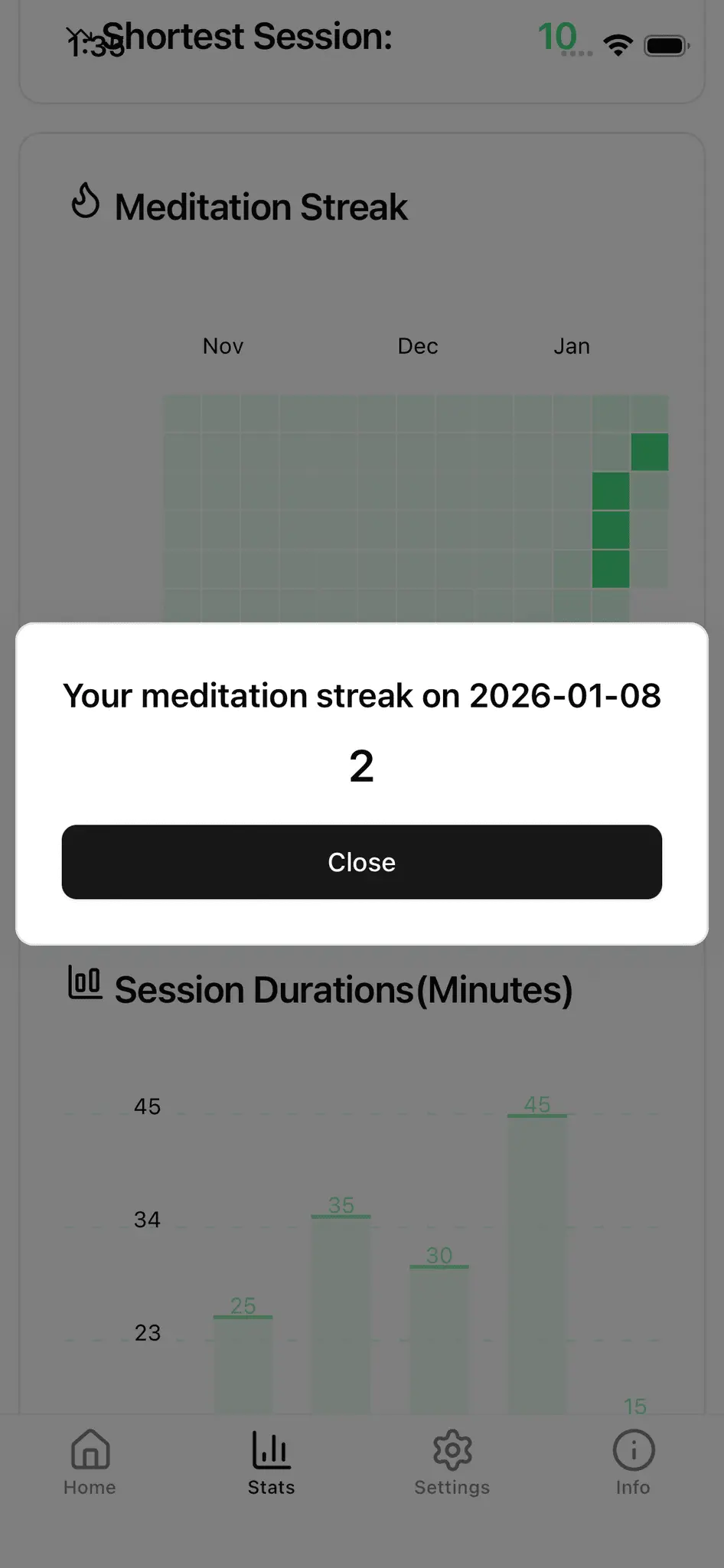 Screenshot 5 of Panda - Meditation Timer