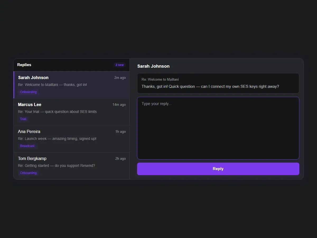 Screenshot 3 of mailtani