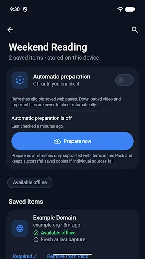 Screenshot 3 of FetchAhead