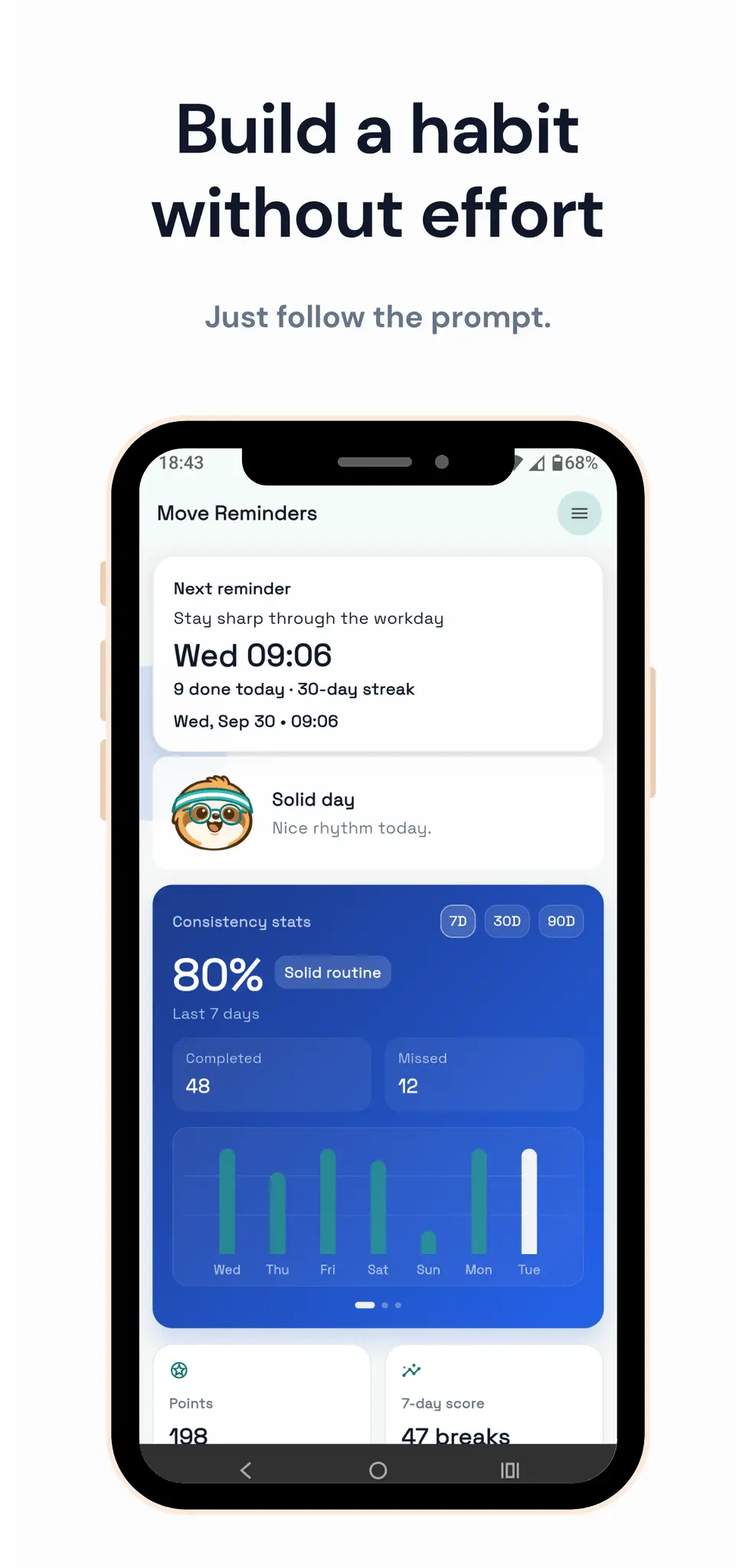 Screenshot 3 of Move Reminders