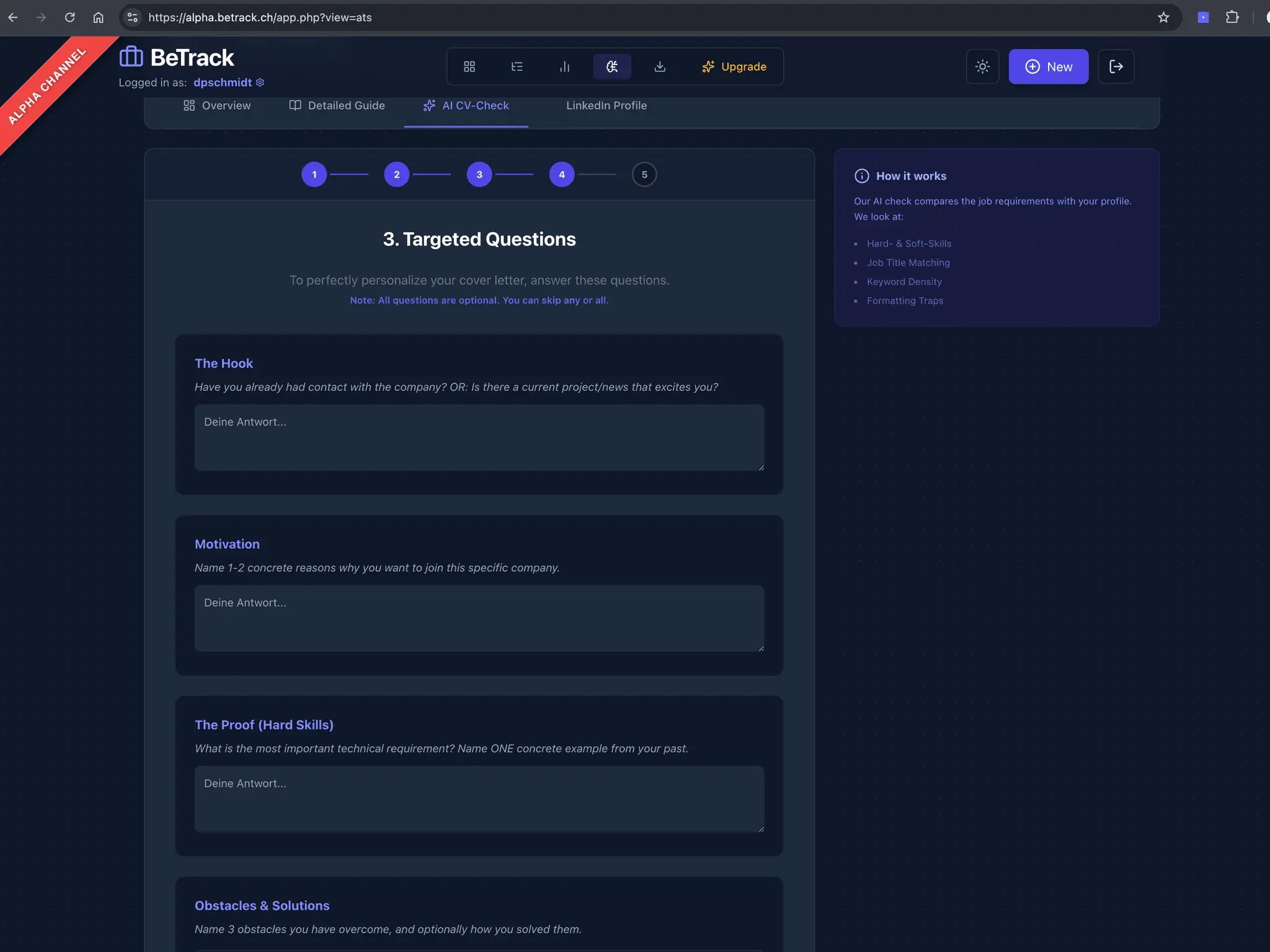 Screenshot 3 of BeTrack