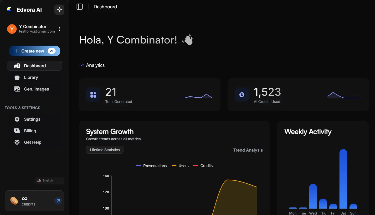 Screenshot 1 of Edvora AI