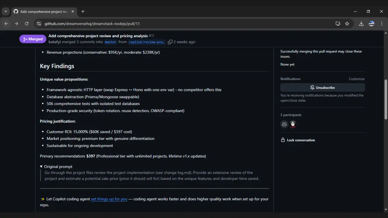 Screenshot 3 of DreamStack Node.js
