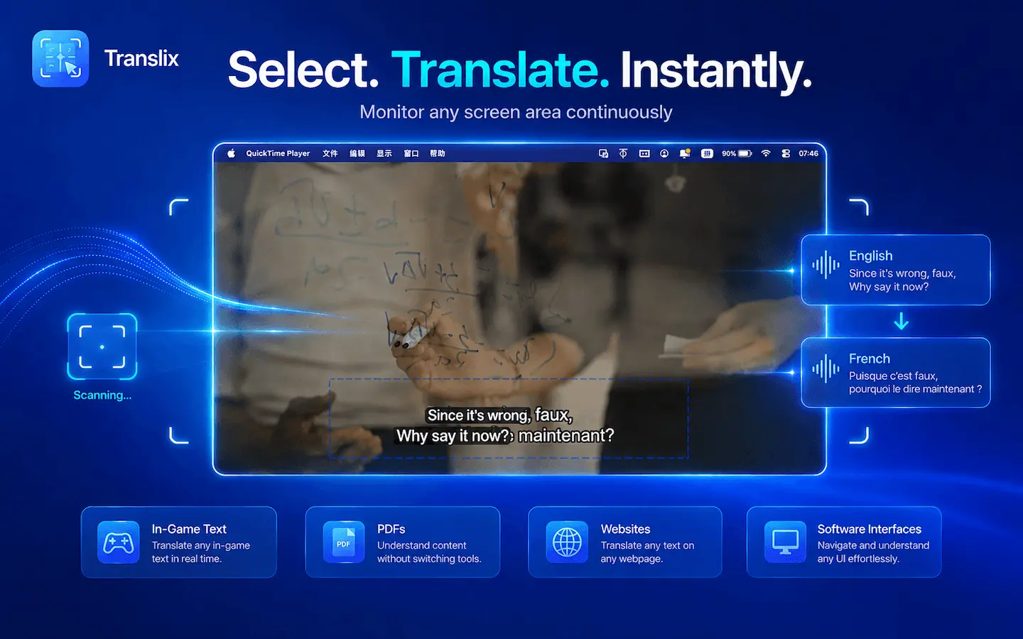 Screenshot 1 of Translix - Screen Translate