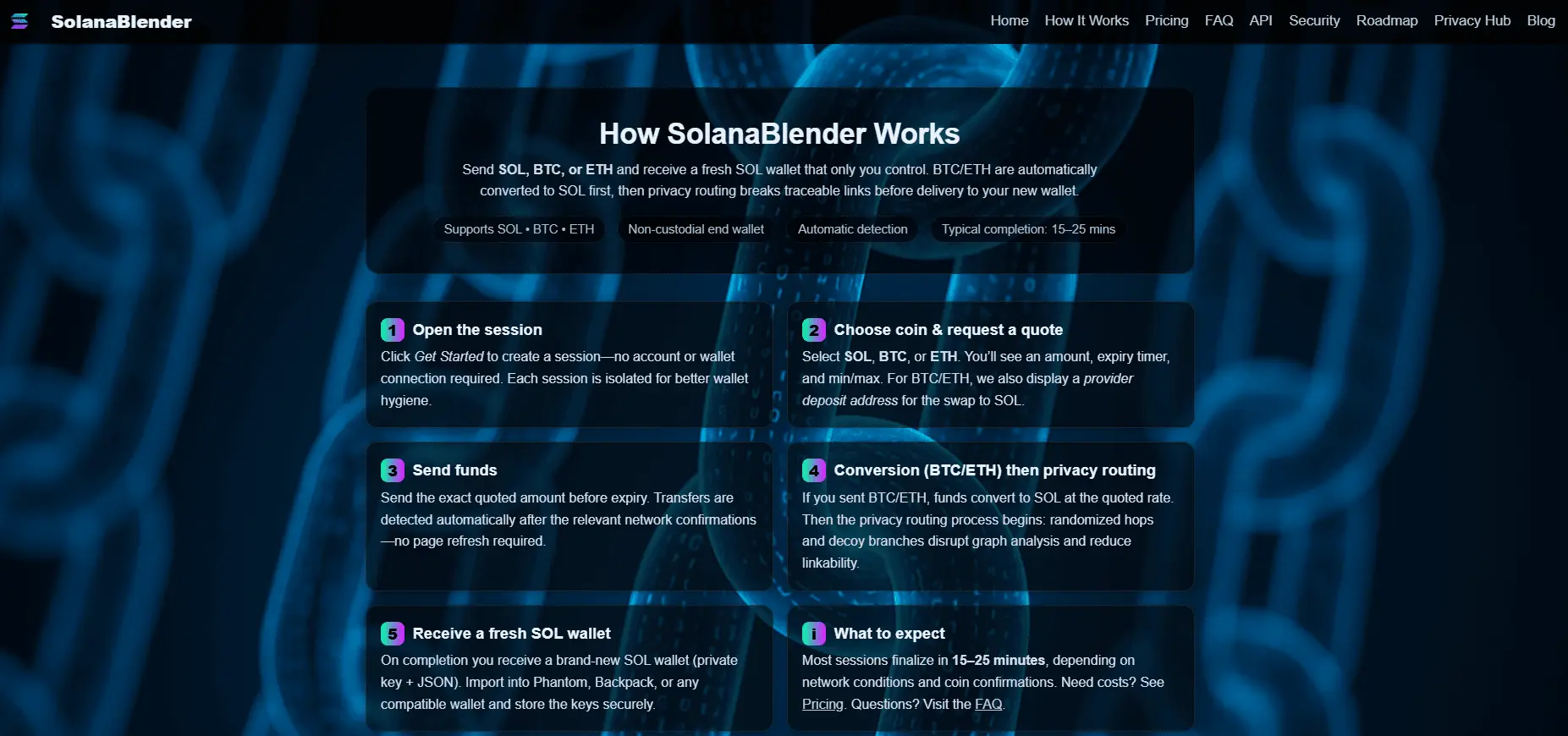 Screenshot 3 of SolanaBlender