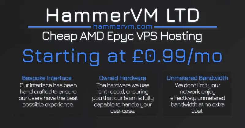 Screenshot 3 of HammerVM LTD