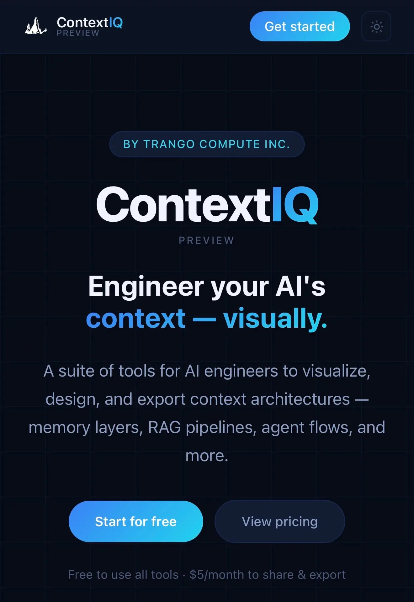 Screenshot 1 of ContextIQ