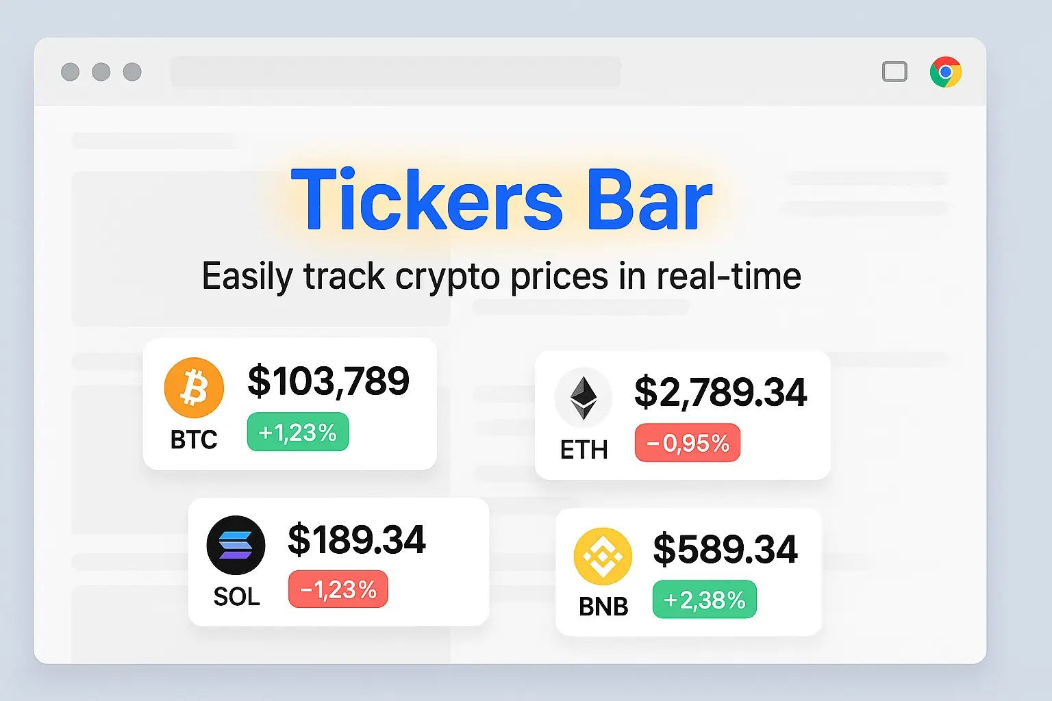 Screenshot 4 of Tickers Bar